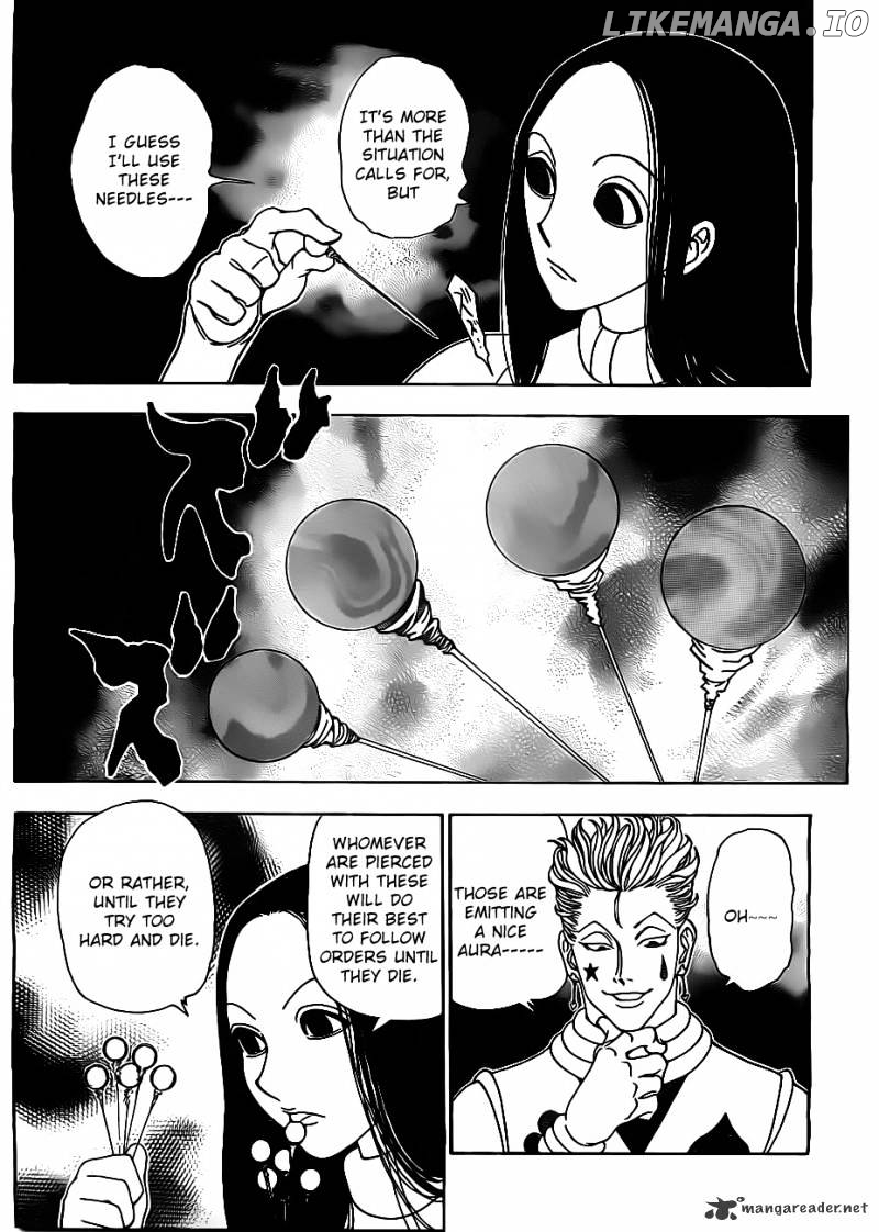 Hunter x Hunter, Chapter 328 image 13